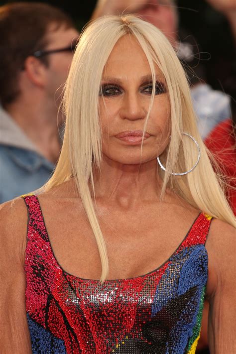 donatella versace hairdresser|donatella versace actress.